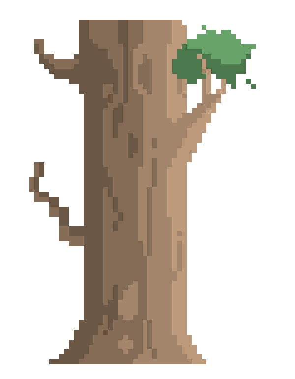 [6dc189] chunky tree