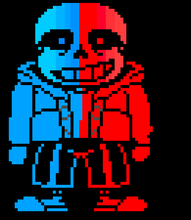 [67c7d6] MELANCHOLIA Sans Battle Sprite.