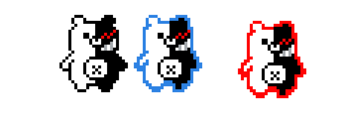 [b9de0d] Monokuma pixel