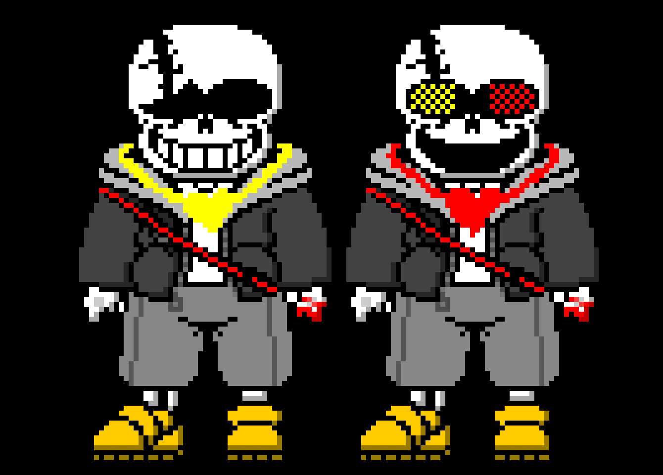 [e7652d] FlipTale: Last Project Phase 3 Flip!Sans (Normal & Crazy)