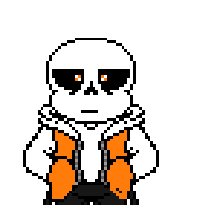 Hey guys,ro here,trying to make a female sans OC(Bc why not)Like the progress?
