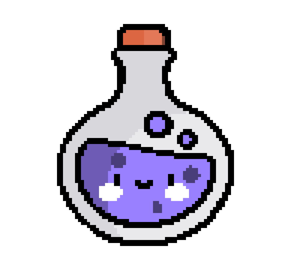 [0a4a25] Pixel Bottle Icon