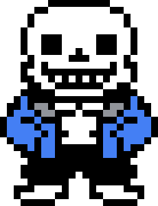 Sans in the overworld