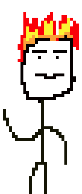 [9664c4] fire man