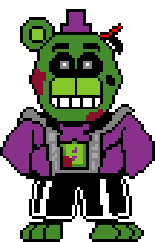 FNaFtale Fredtrap Colour