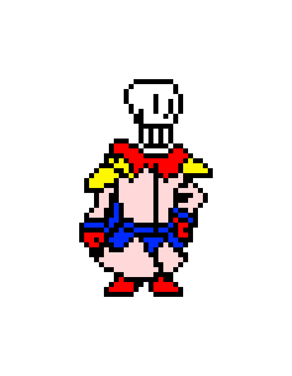 Deltarune papyrus. -Hammy's take.