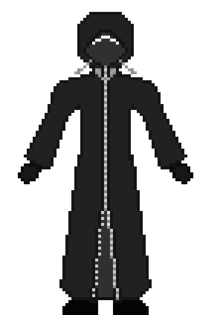 [75bb12] *A black portal opened nearby, and a man in a strange black coat stepped out.* "Hey, this looks like Twilight Town.."