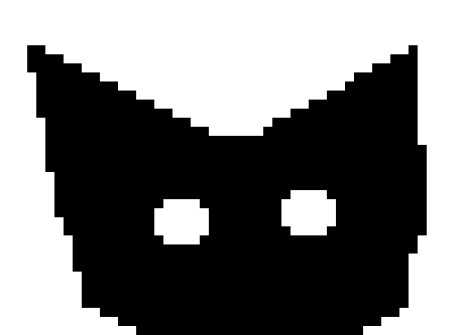 [2bce9b] Shadow mochi cat
