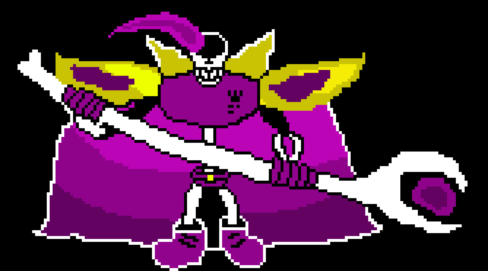 King Void Papyrus Battle Sprite (Reuploaded AGAIN!)