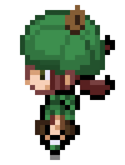 [fb87da] PlayerPumpkinSpriteLeft-Green