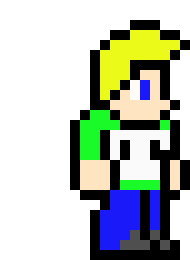 pixel person