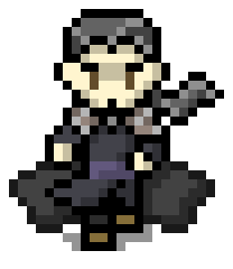 [f943f0] *He ran away*