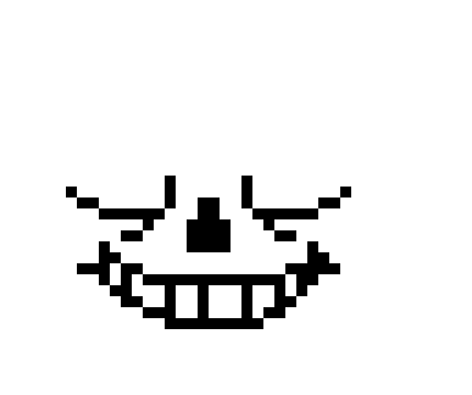 [ca28d9] Sans Head Sprite (Closed Eyes)