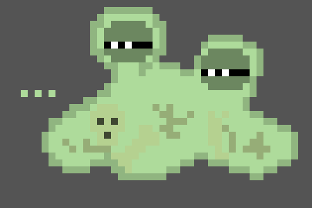 [8cf262] im not magical im just a living goo creature, no magic here