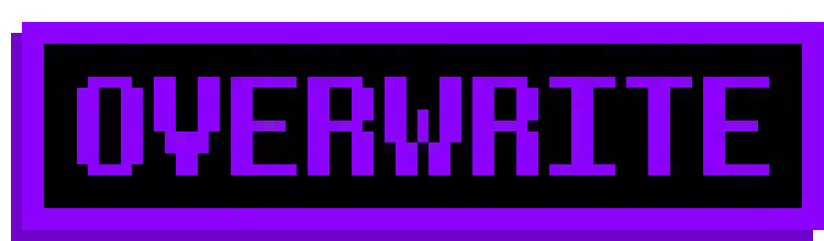 [886ac3] Overwrite