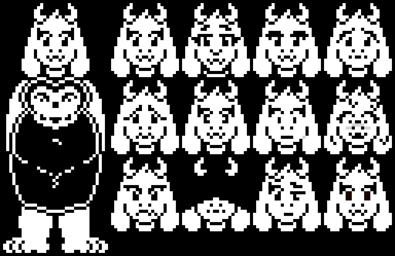 "OH! OH!... What about the Toriel, with a cute face?...