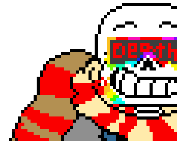 [bb419c] I play 2 instruments - Fresh!Ink sans