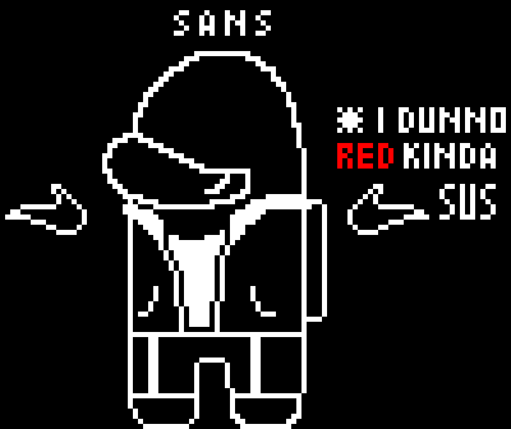 Sans lookin' sus