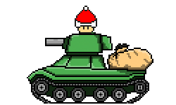 [af0b3b] Santa in tank