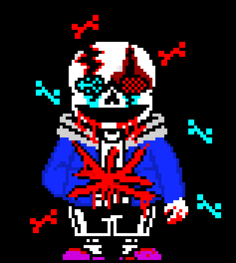 [d19e64] undertale last hope phase 7 with out shading