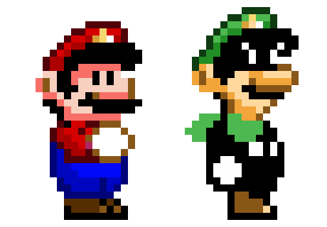 [aa1448] SMW Paper Mario And Mr. L