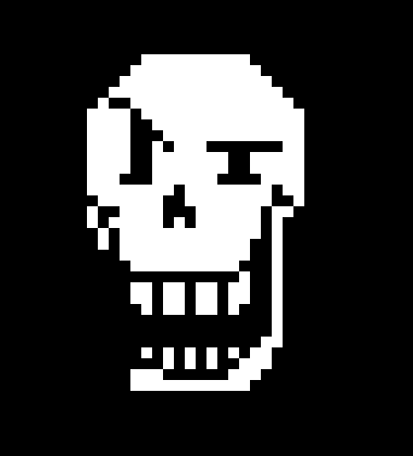 Undertale Papyrus sprite