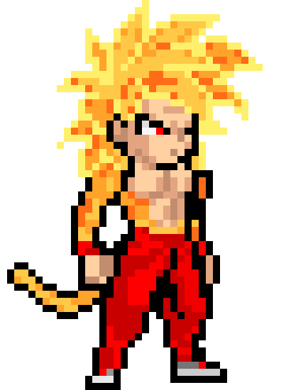 [f868dd] Ssj4 Burn Goku