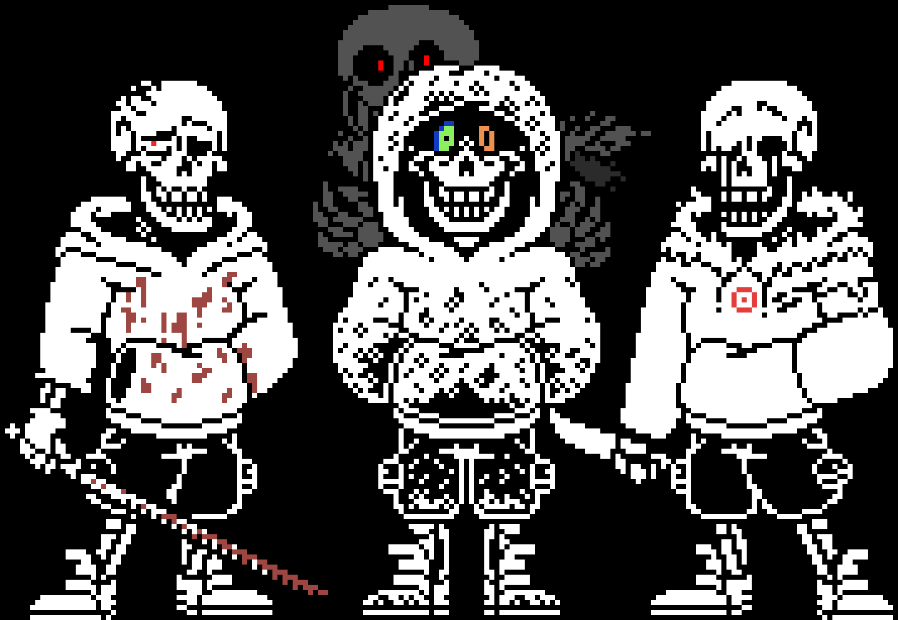 "Swap!Murder Time Trio | Phantom Sans added by me by hand...  Phase two will come LATER... -Terrie