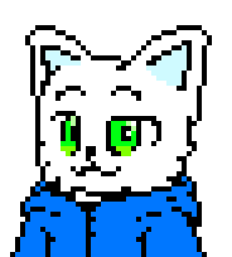 [5b2f3e] Umi: ...... -politely turns to the glitched up sans- hello there weird looking skeleton in a hoodie, I have no idea what your saying! 