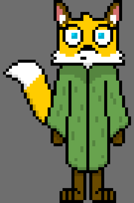 [6d74d1] Just for the hell of it, I gave my original sprite longer legs because she looks too short