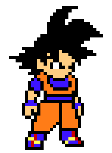 8Bit Goku no form