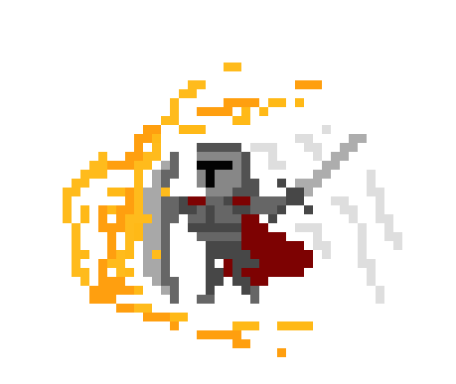 [9664c4] Fire charged knight