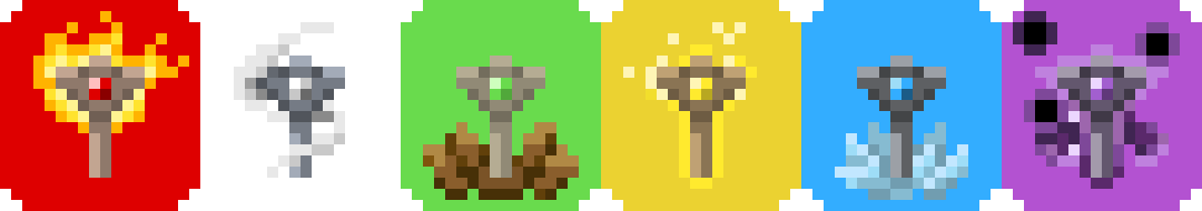 [c32c1c] Wizard of Legend - 6 Wards