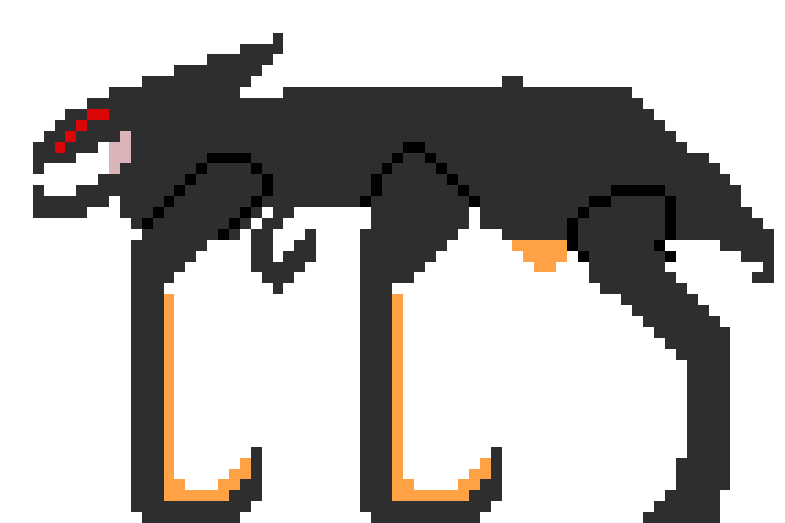 [b1528b] female muto from godzilla 2014 by sj; i can´t even use my darn sans sprite to talk