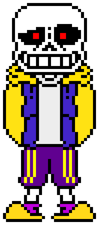 [d6b045] Stare: I loathed Ink Sans for a long time... but multi.... He can be annoying as hell 