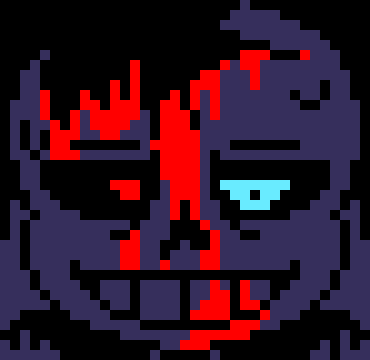 [7ce906] *(He'd walk around the park.) -HorrorTale Sans
