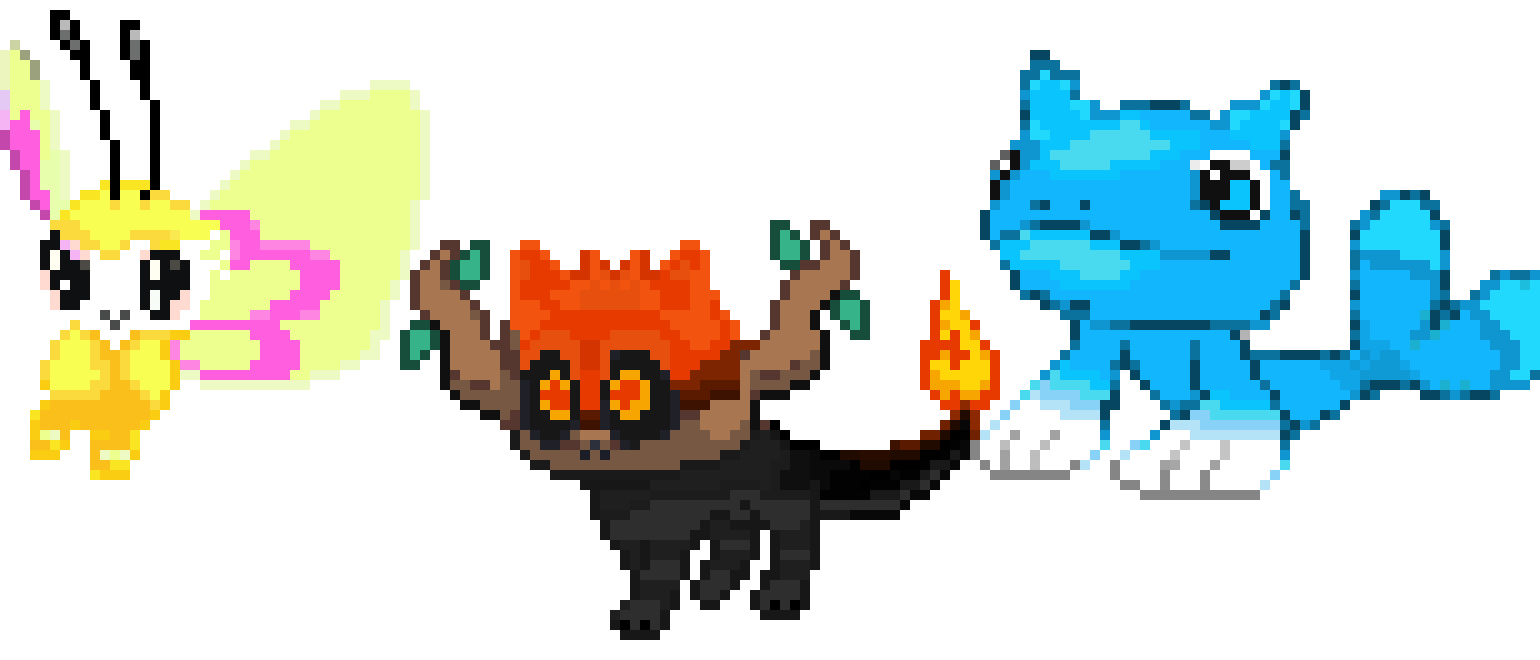 [100b7d] complete Aluca Starter trio