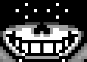 [2fbf6b] *friendly music* Heya, Im sans, and you must be sans. Hhehehehehe  -Helix