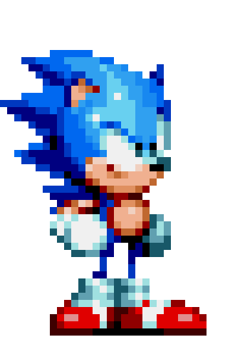 Sonic Mania T.Sonic sprite - Kenzo Vargas