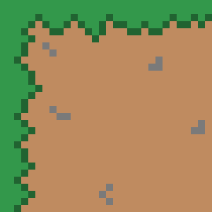 [7e25ab] Dirt Upper Left Path 1