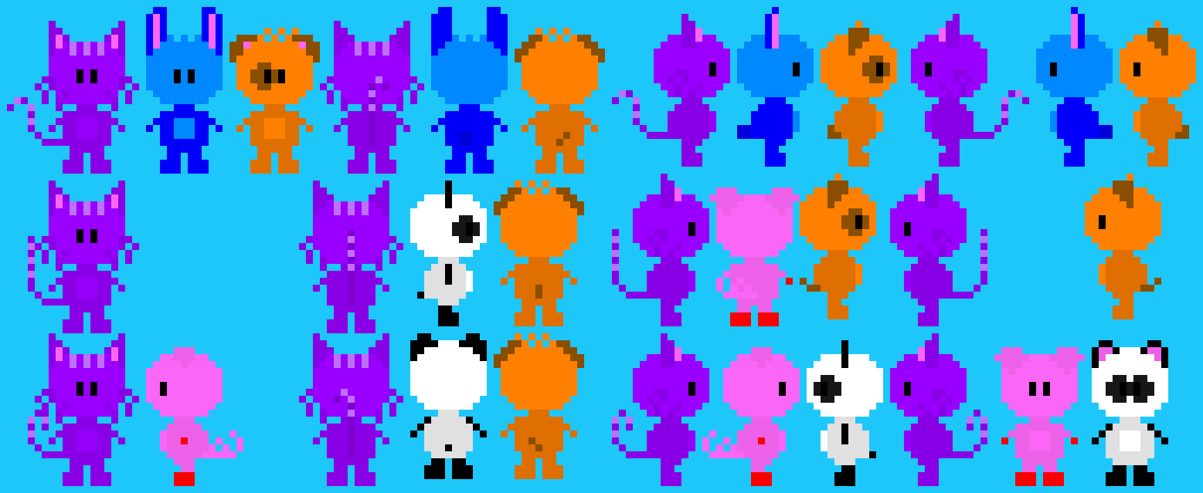 [3f845c] moves of kitty sue & her friends of cute & tiny world