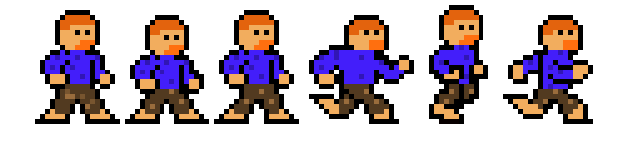[9664c4] Pixel man
