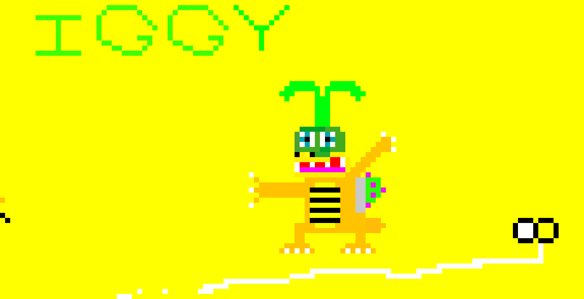 [636fb6] Iggy Koopa without glasses.