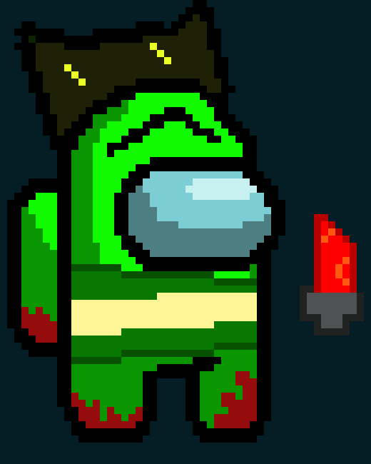 [1d49ac] any one like my halloween sprite-among jus