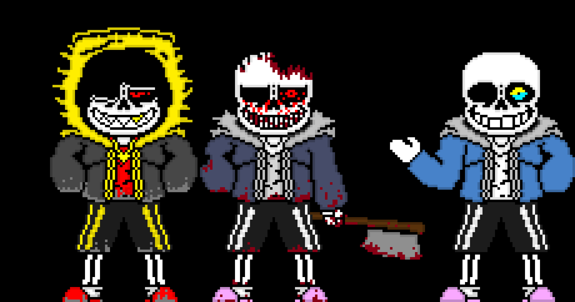 [e8cb42] Weak! Trio Of Pure Suffering