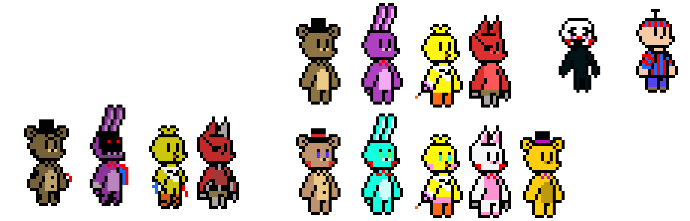 Chibiatronics full sheet for now.