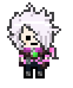 [2a290e] danganronpa pixel sprite base
