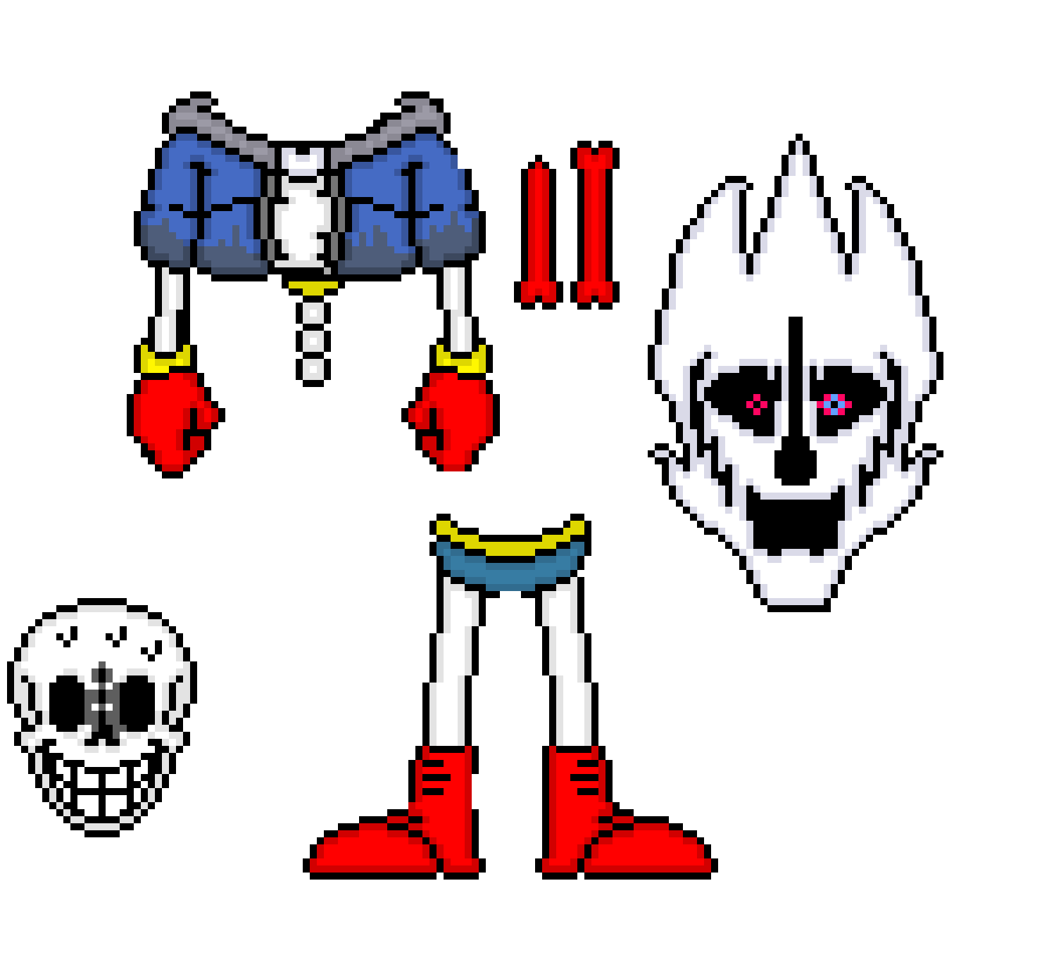 dusttale DUSTBELIEF my take snowdin encounter fix-HHS