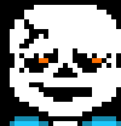 [fedf74] Finally, someone who supported me, Ill work on a sans tomorrow but this female sans will be my trump card for the time being, as in, it shall be temporary. -Fem Sans.