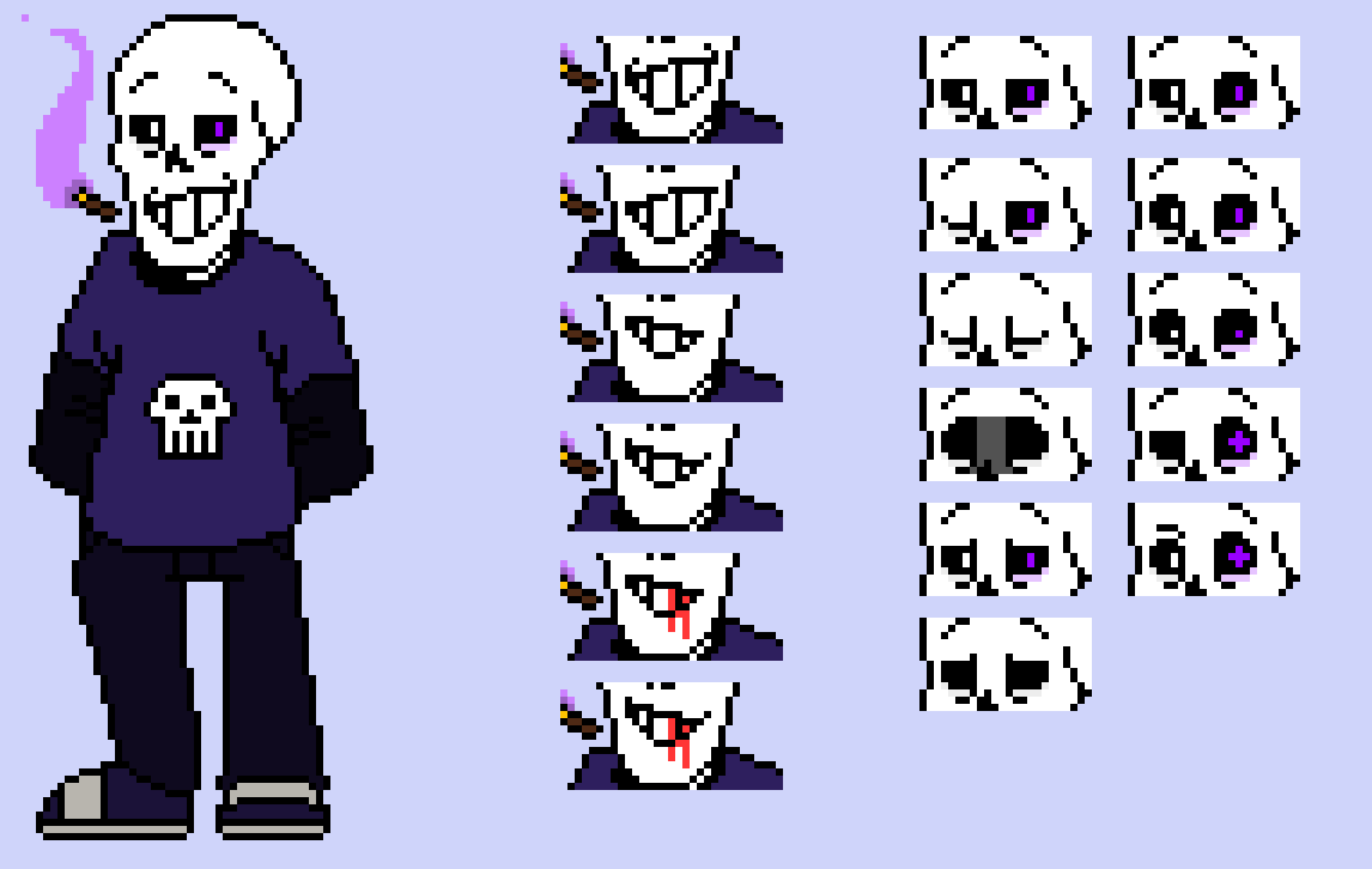 Daithi (Whole sprite plus expressions)